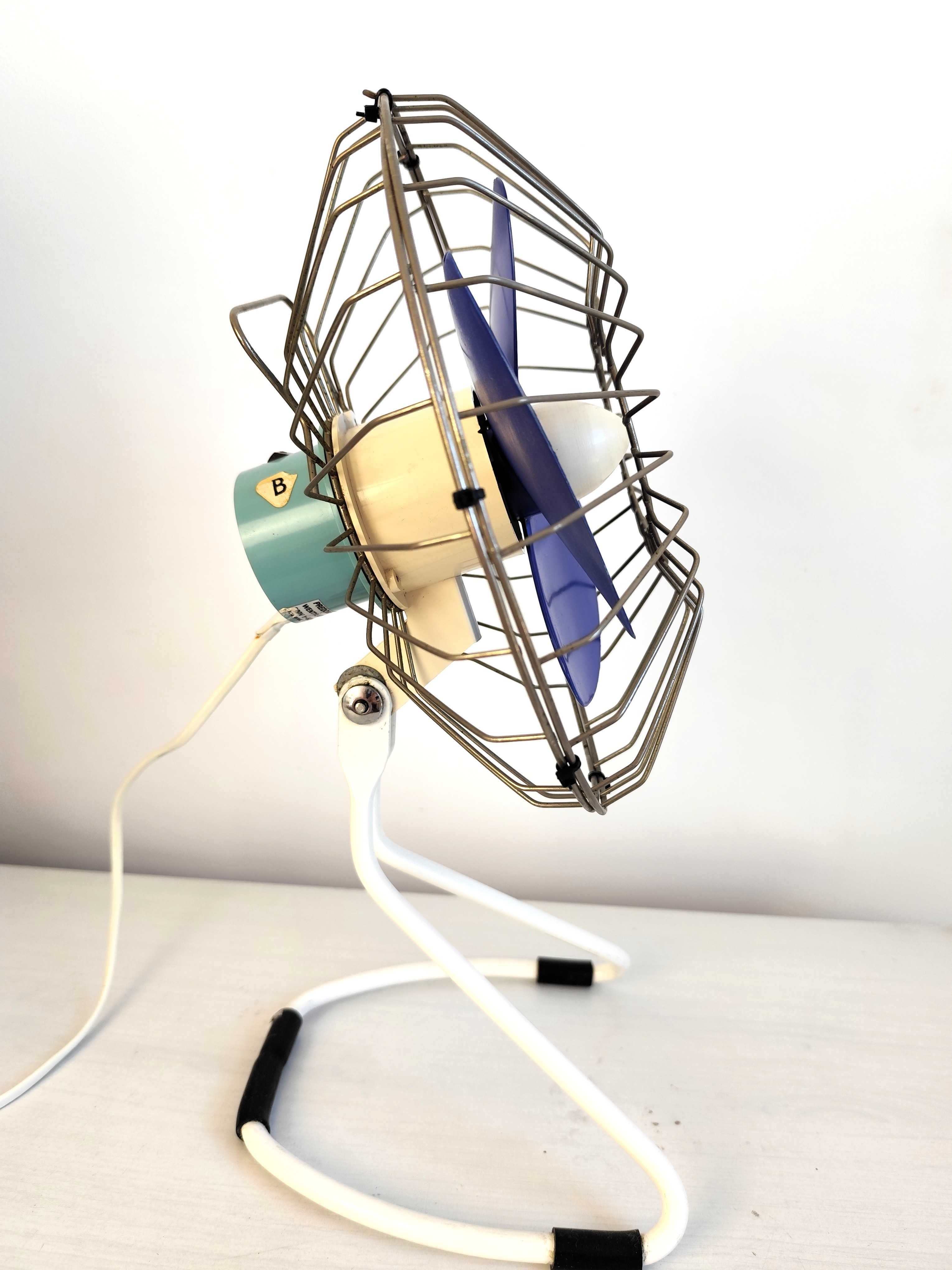 Wentylator zabytkowy PRL elektryczny PREDOM METRIX