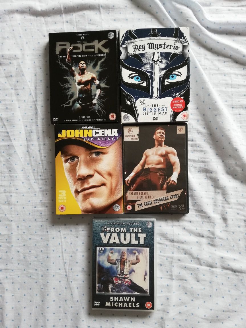 Dvds da WWE - edições especiais e de coleccionador (portes grátis)