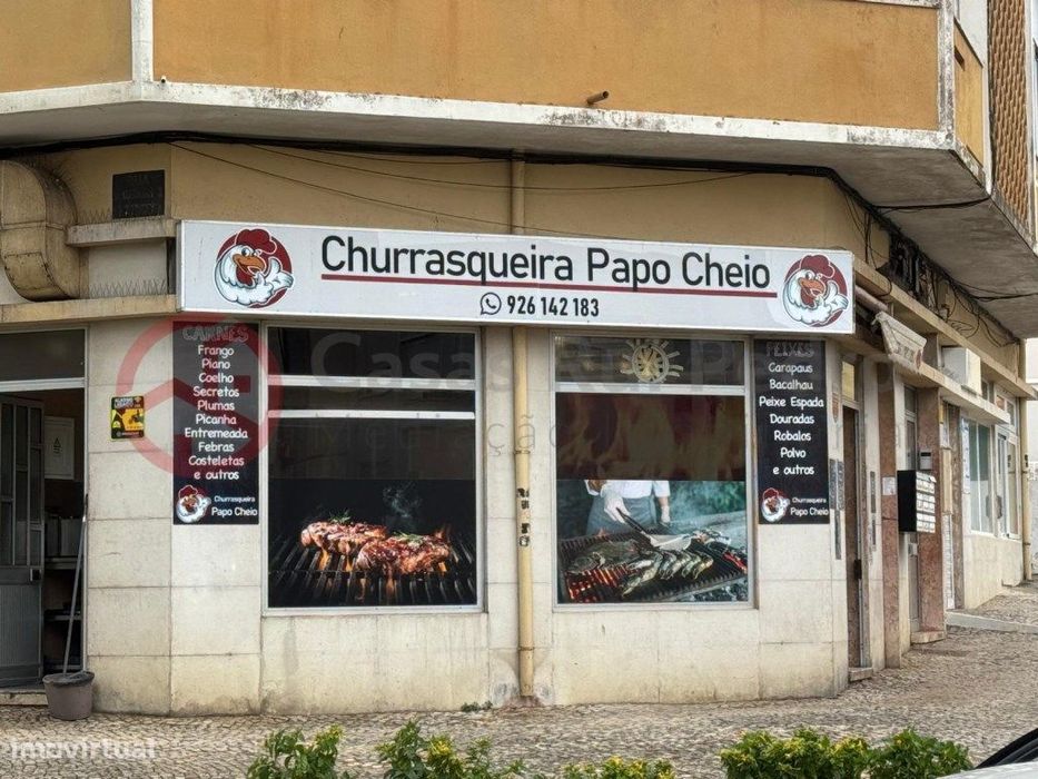 Trespasse de Churrasqueira, no Laranjeiro