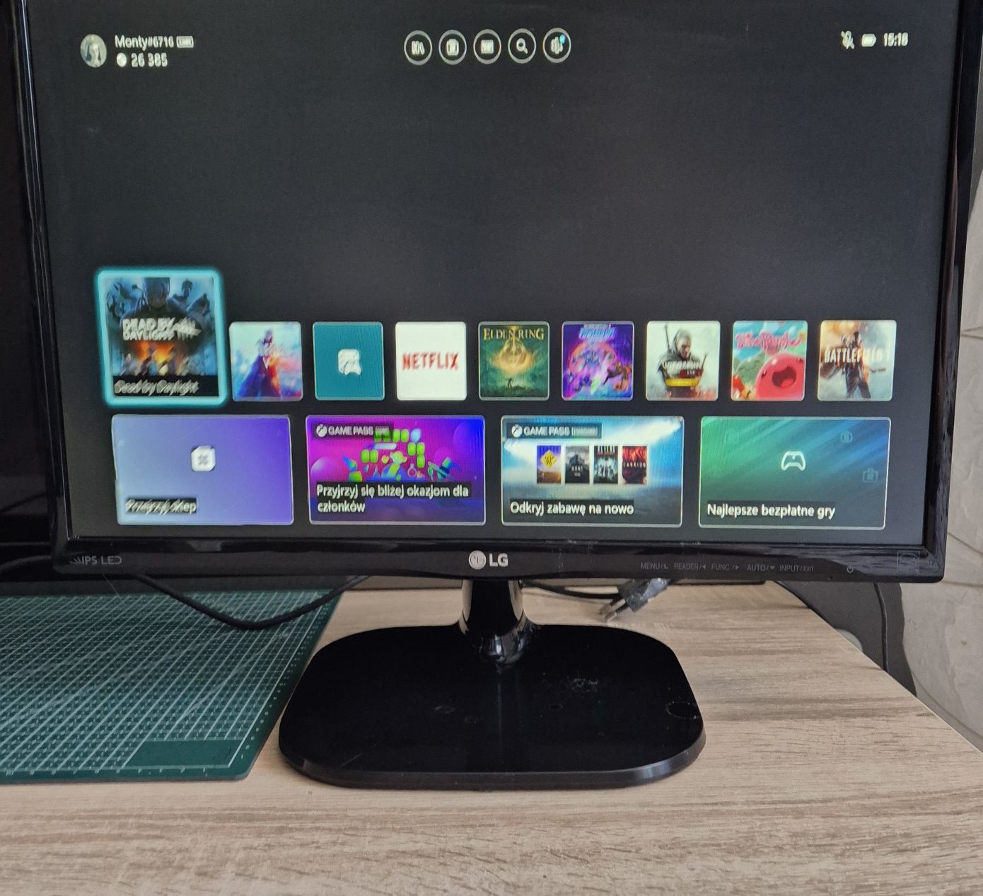 Monitor LG 1440x900 19.5