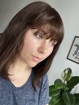 Brazowa peruka 100% naturalne wlosie long bob