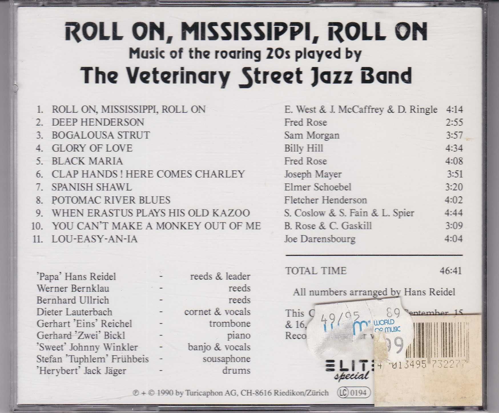 Roll on Mississippi rol - The Veterinary Street