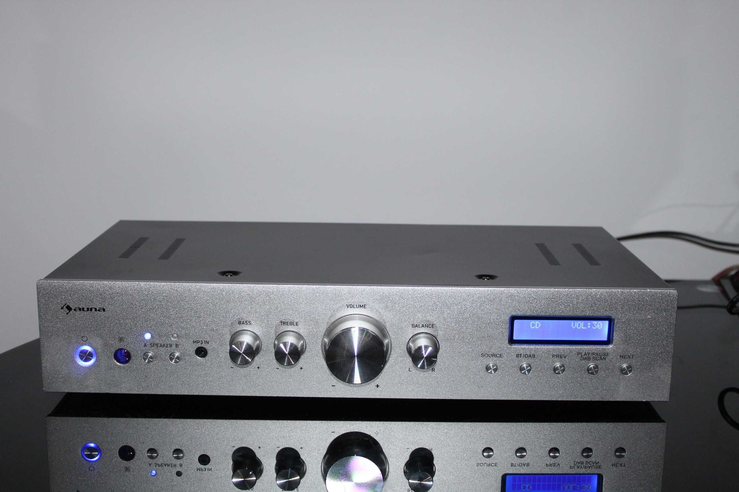 AUNA Wzmacniacz stereo hi-fi bluetooth optyk mp3 Wysyłka