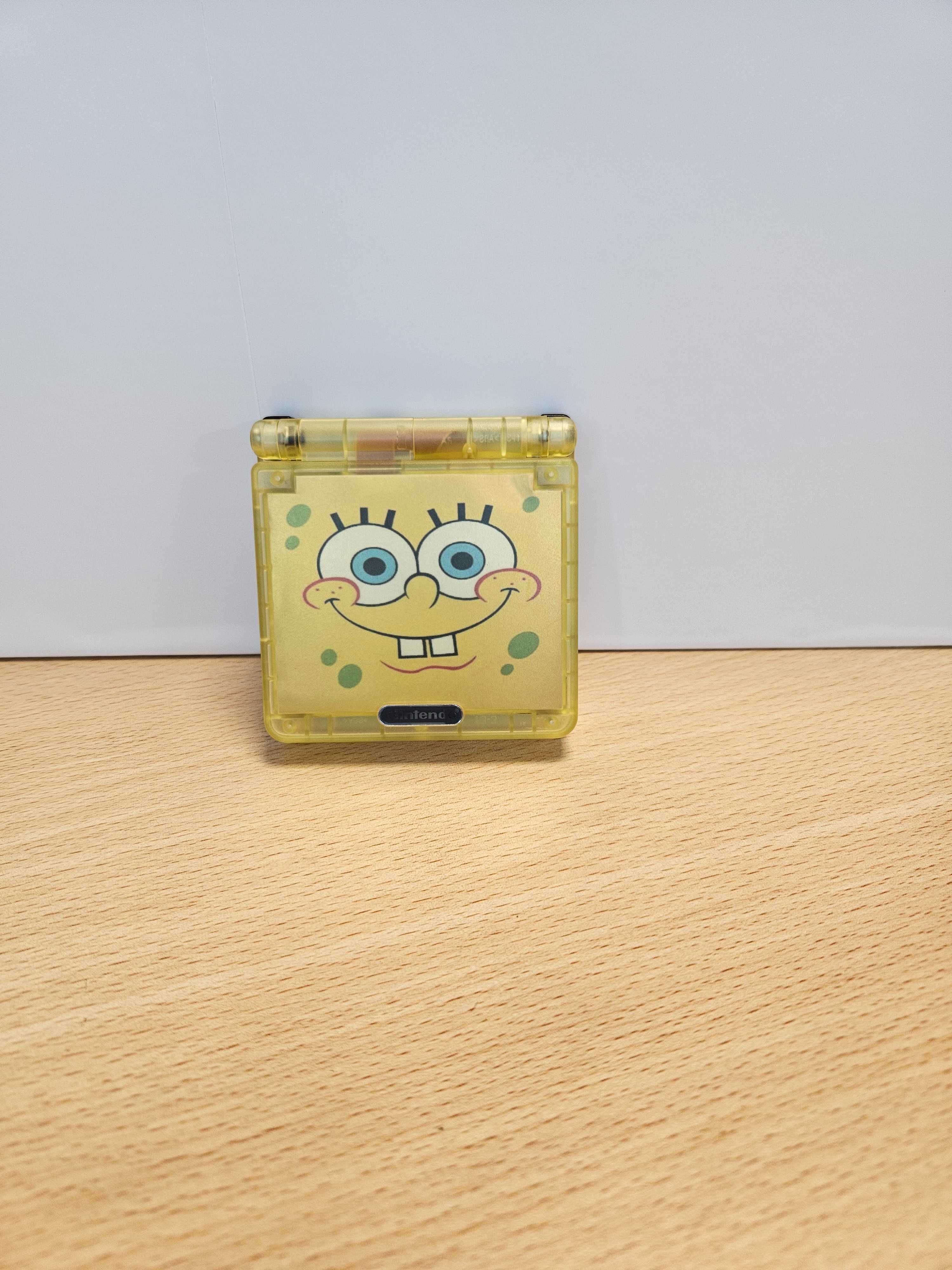 Gameboy Advance SP - SpongeBob- - Usb-c