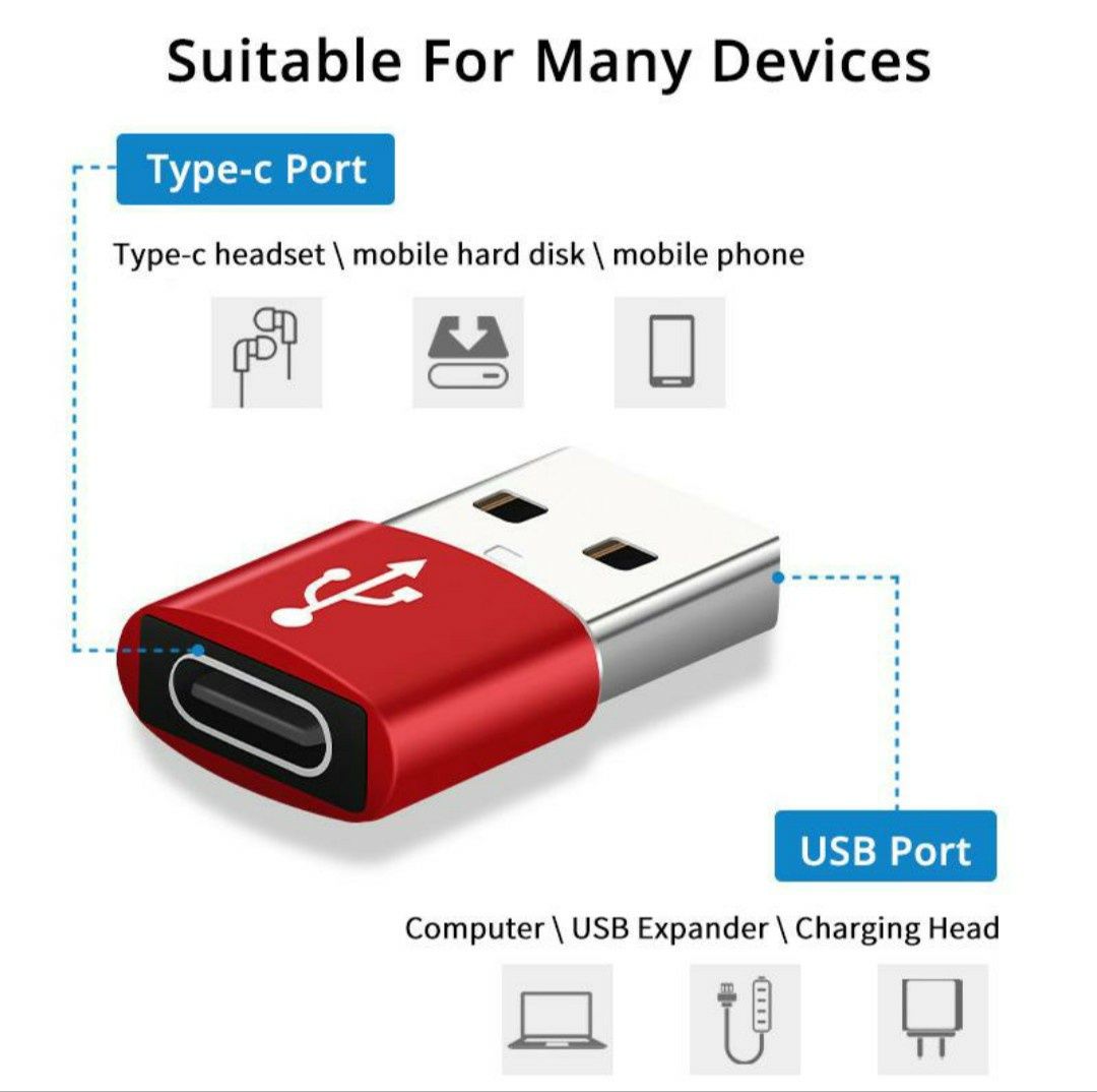 Адаптер Fonken USB 3.0/Tipe-C