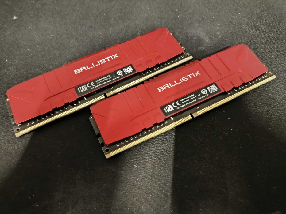 2x Ballistix DDR4 8GB 2666MHz XMP RAM