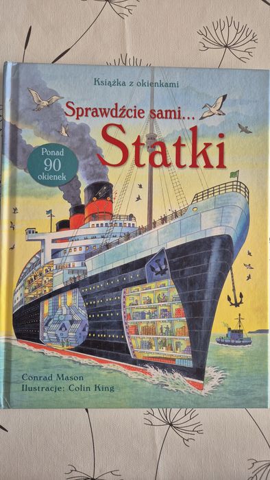 Sprawdźcie sami... Statki. Książka z okienkami. Conrad Mason. Jak nowa
