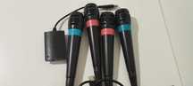 Singstar Microfones com Fio com adaptador PS2 PS3 Playstation
