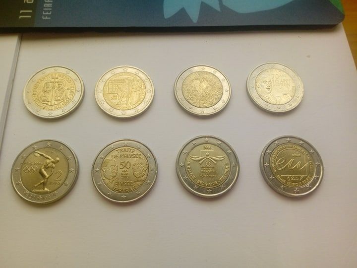 Moedas 2 euros Comemorativas