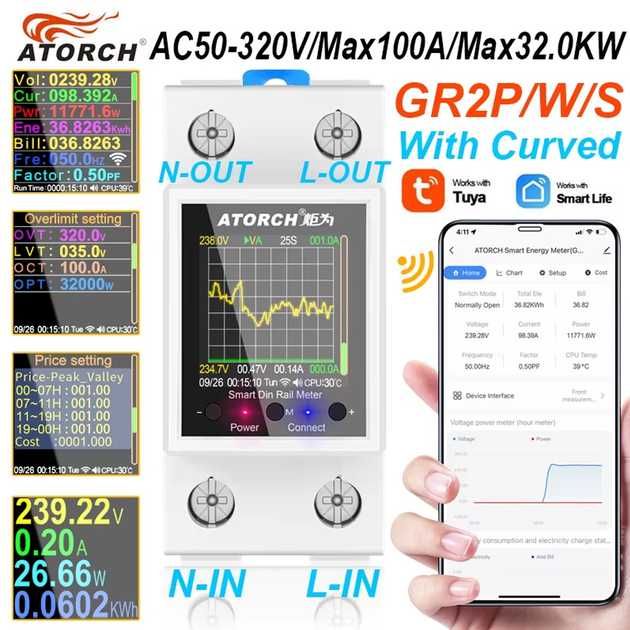Розумний WiFi автоматичний вимикач TOMZN / TAXNELE / SMTONOFF / ATORCH