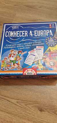 Jogo "Conhecer a Europa" da Educa