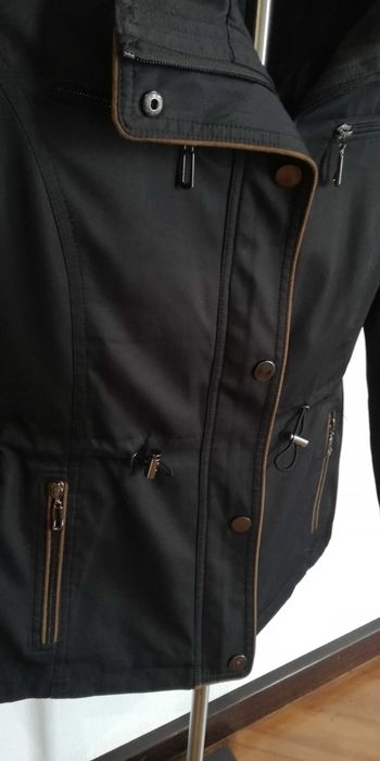 Blusão Senhora Acolchoado Preto