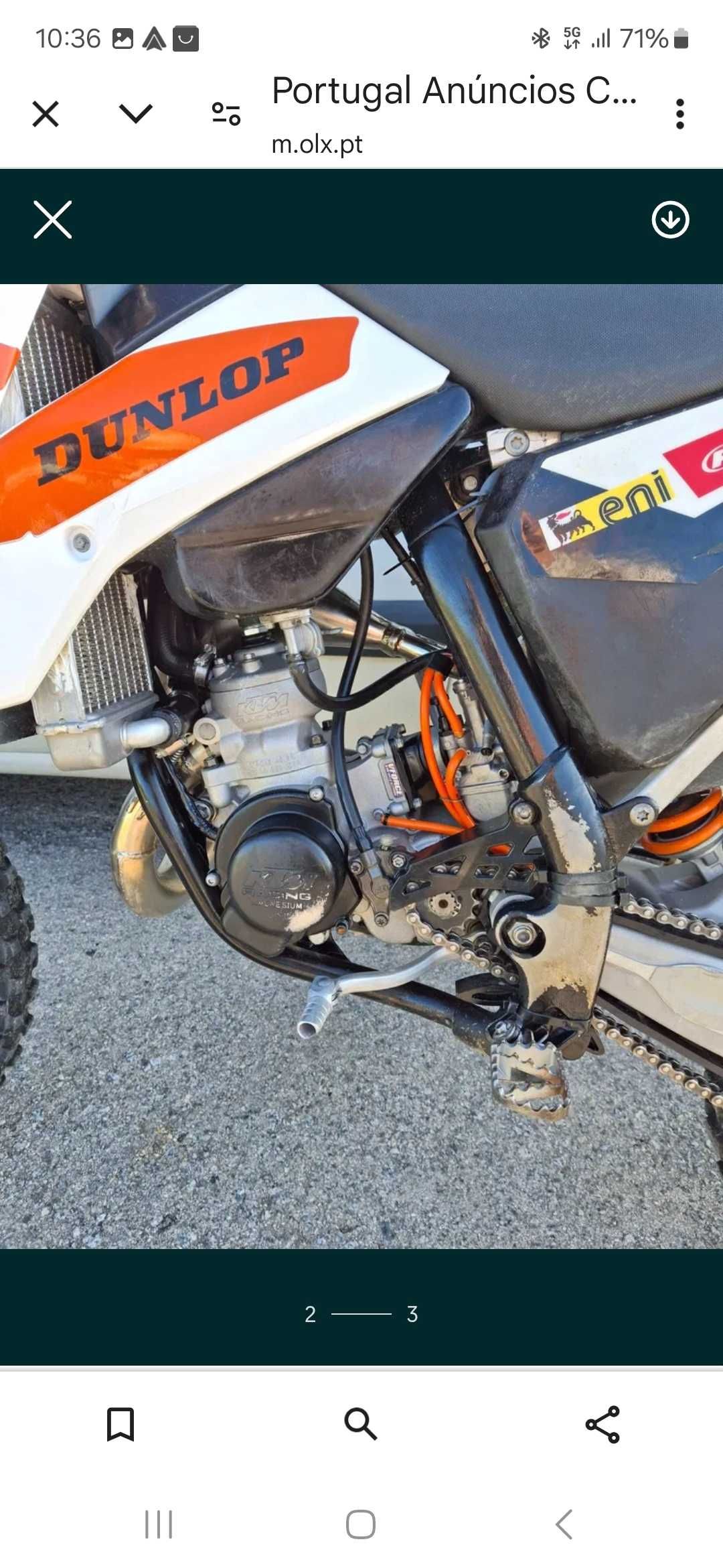 Ktm 85cc sx de 2009