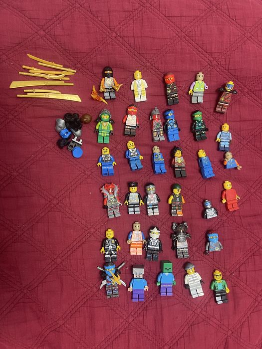лего фигурки из разных наборов