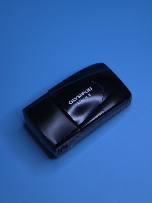 Olympus mju ii плівковий фотоапарат мью 2 чорний t4 zoom