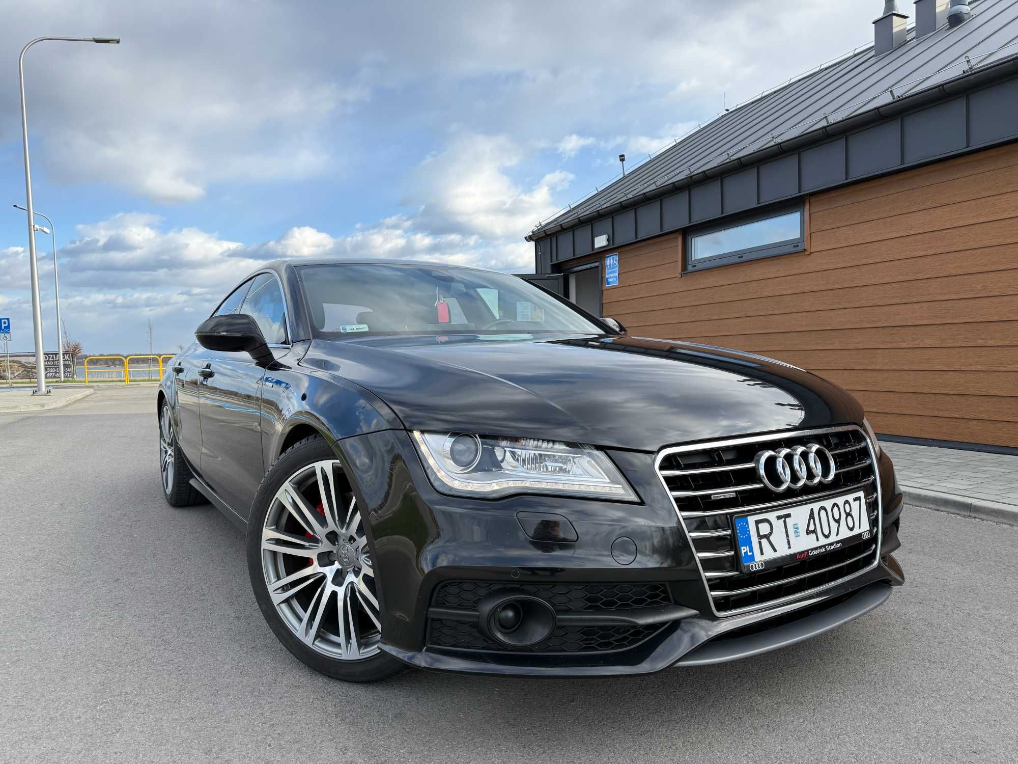 Audi A7 3.0 TDI 245 Km Quattro 2x S-line Radary Nowe Opony Mega Stan