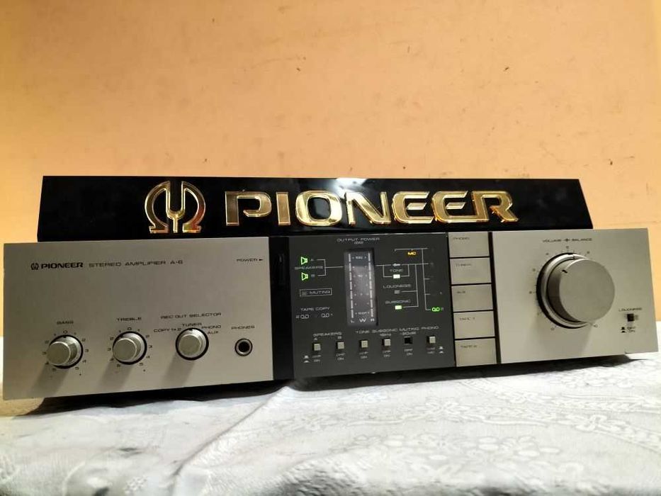 Vintage! Wzmacniacz PIONEER A-6 Gold/2x60W /350W /Wysyłka!