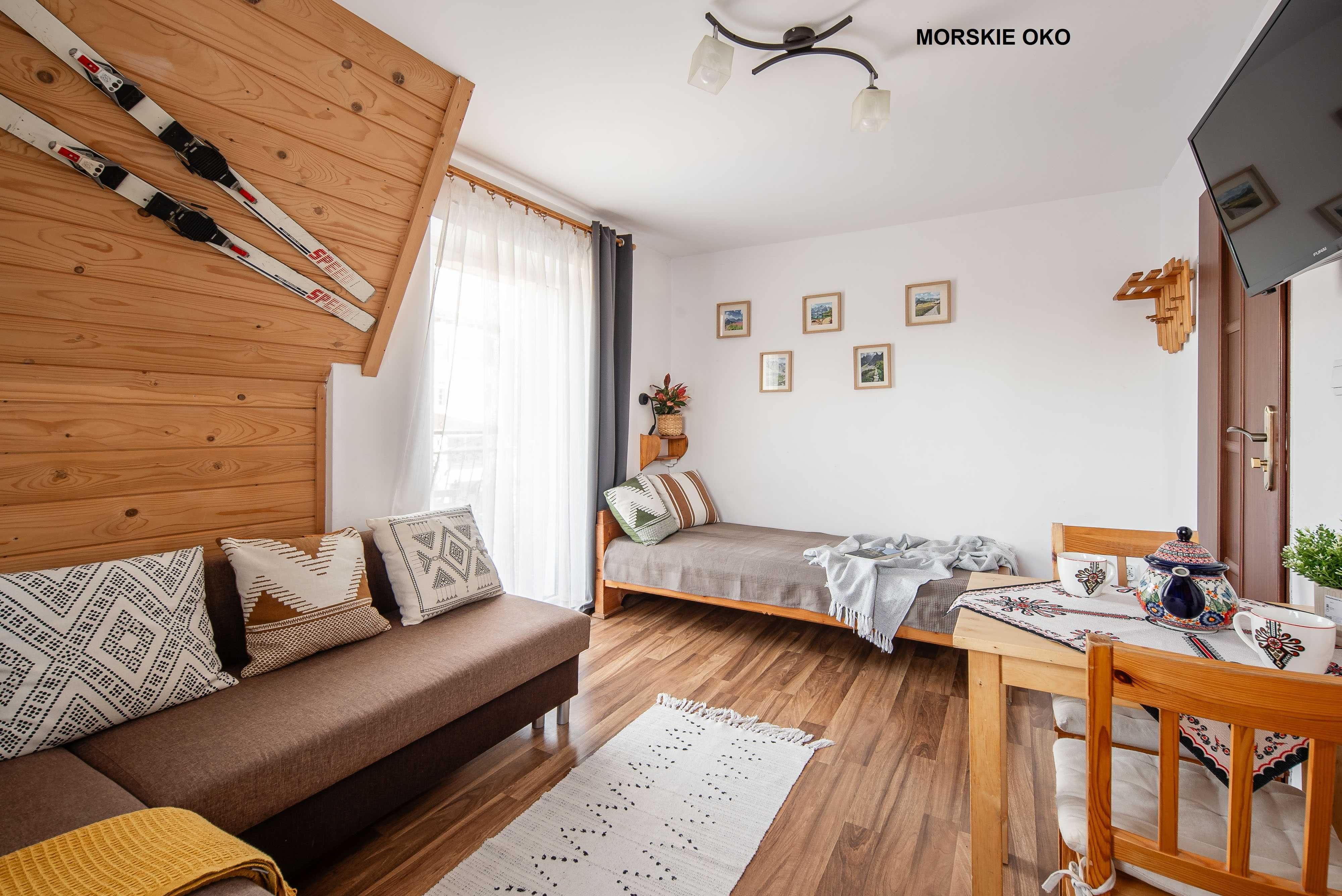 Pokoje gościnne z łazienkami Ceperka Zakopane widok na Tatry