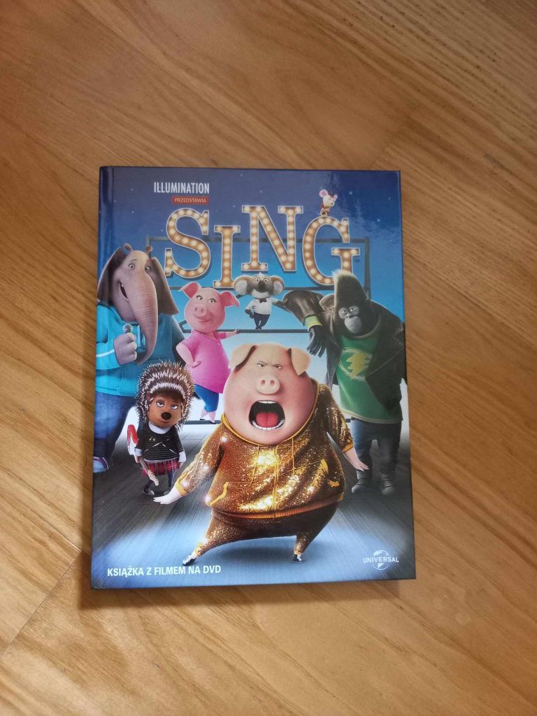 Sing płyta dvd w ładnym wydaniu