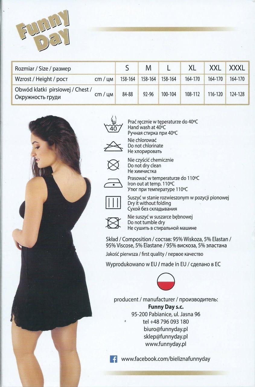 Koszulka nocna rozmiar L