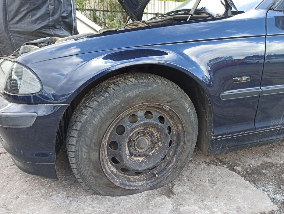 BMW e46 sedan błotnik lewy prawy zderzak przed lift