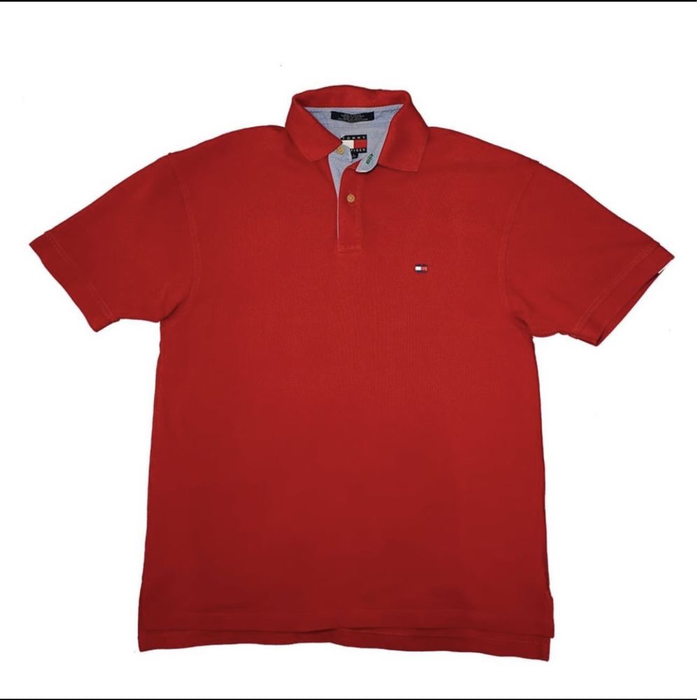 Polo Tommy Hilfiger vermelho