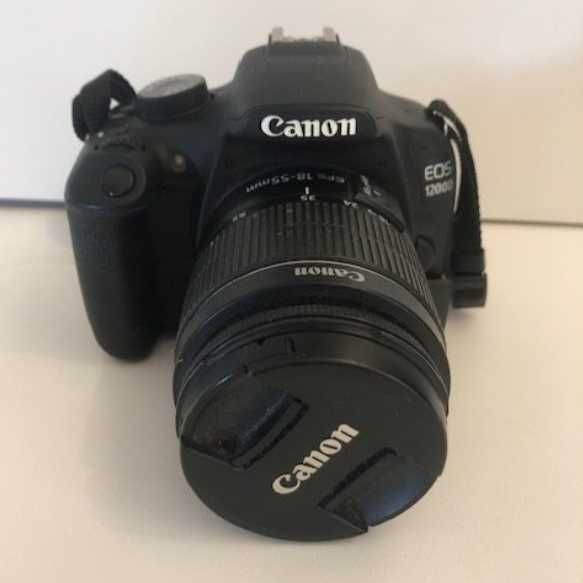 Canon EOS 1200D + EF-S 18-55 III + EF 50/1.8 II Câmera digital