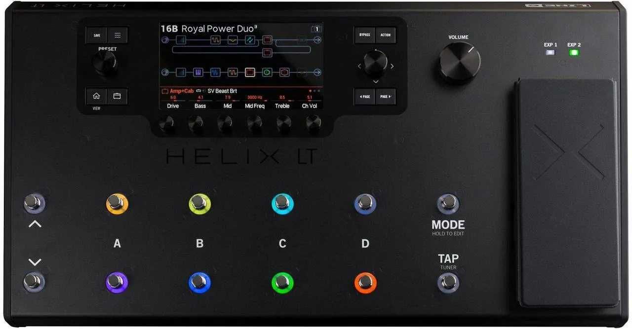 Sprzedam nowy multiefekt gitarowy Line 6 HELIX LT
