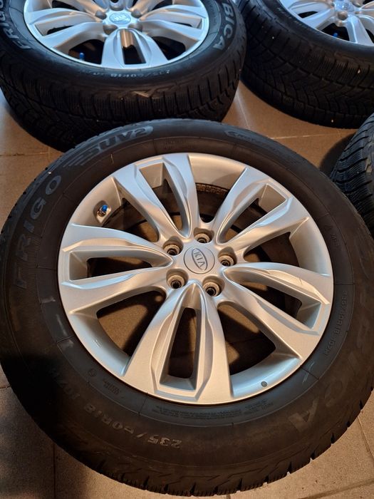 Koła zimowe 235/60R18 107H, KIA Sorento III, Czujniki ciśnienia