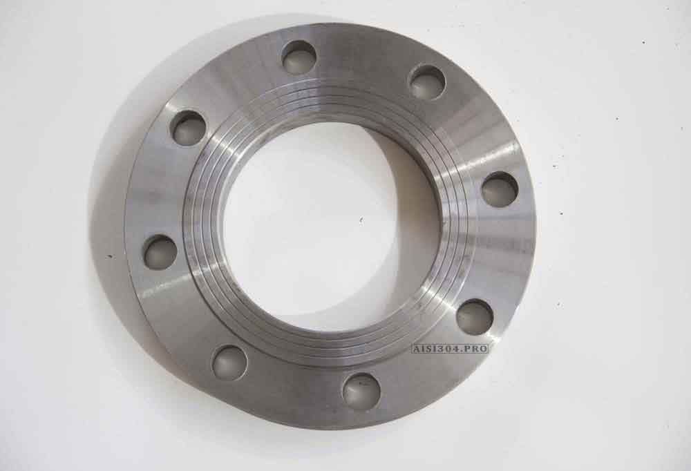 Фланець нержавіючий Ду 50 Ру10 AISI 304 ГОСТ 11820-80 | TRiNOX