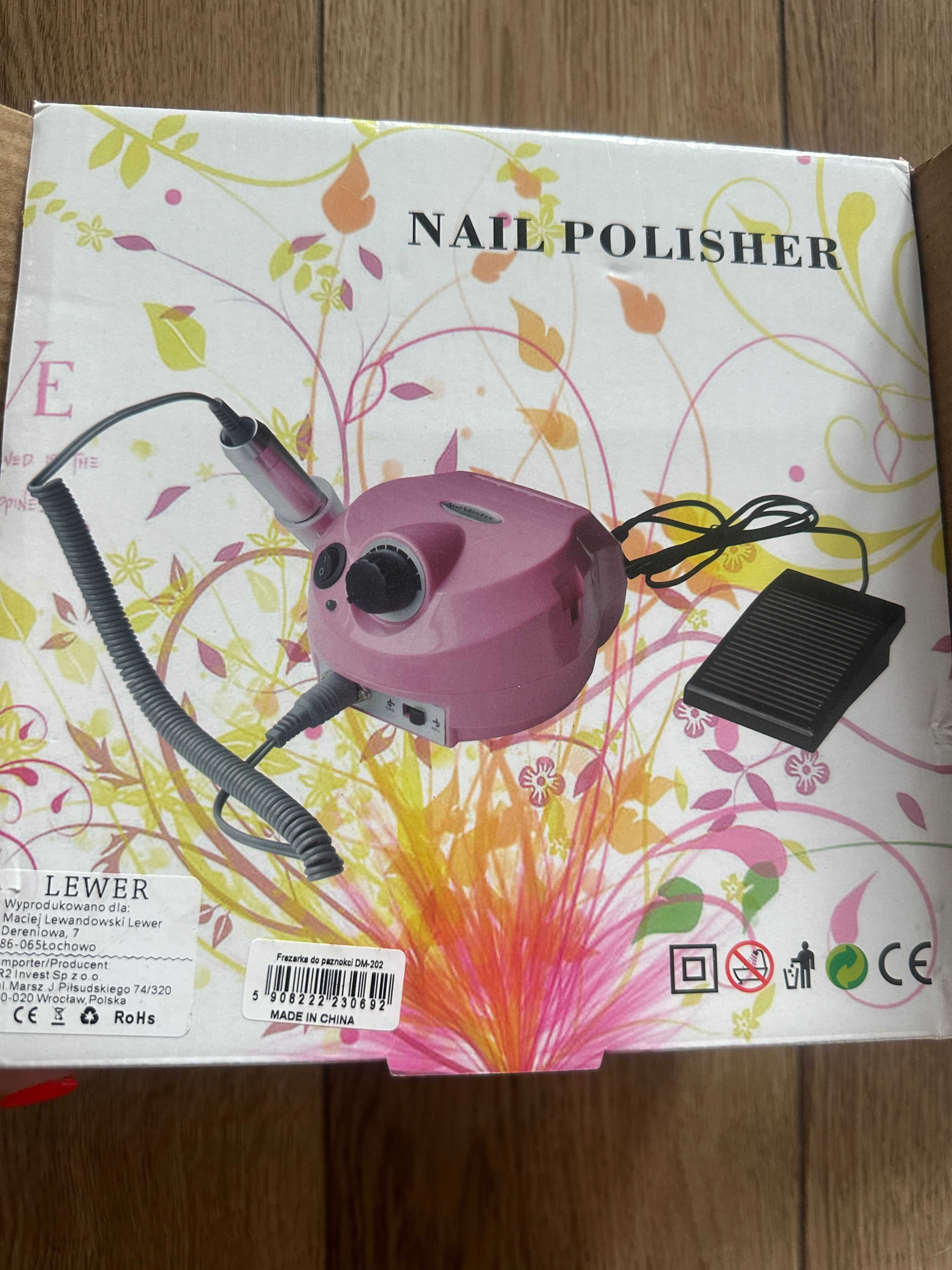 Frezarkę do manicure, paznokci