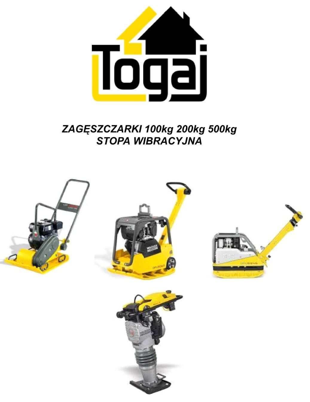 minikoparka miniładowarka bobcat z młotem wynajem walec okołkowany