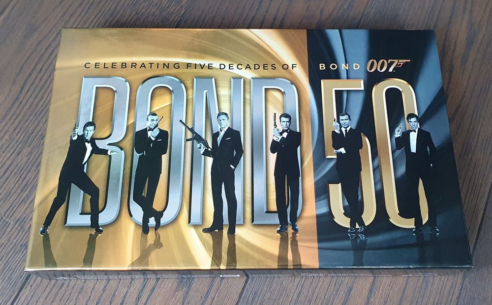 007 James Bond 50 kolekcja filmów - 23 płyty Blu-ray