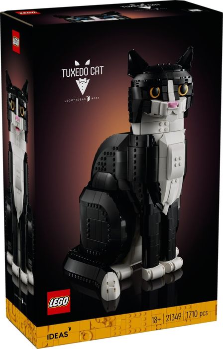 LEGO Ideas 21349 Tuxedo Cat