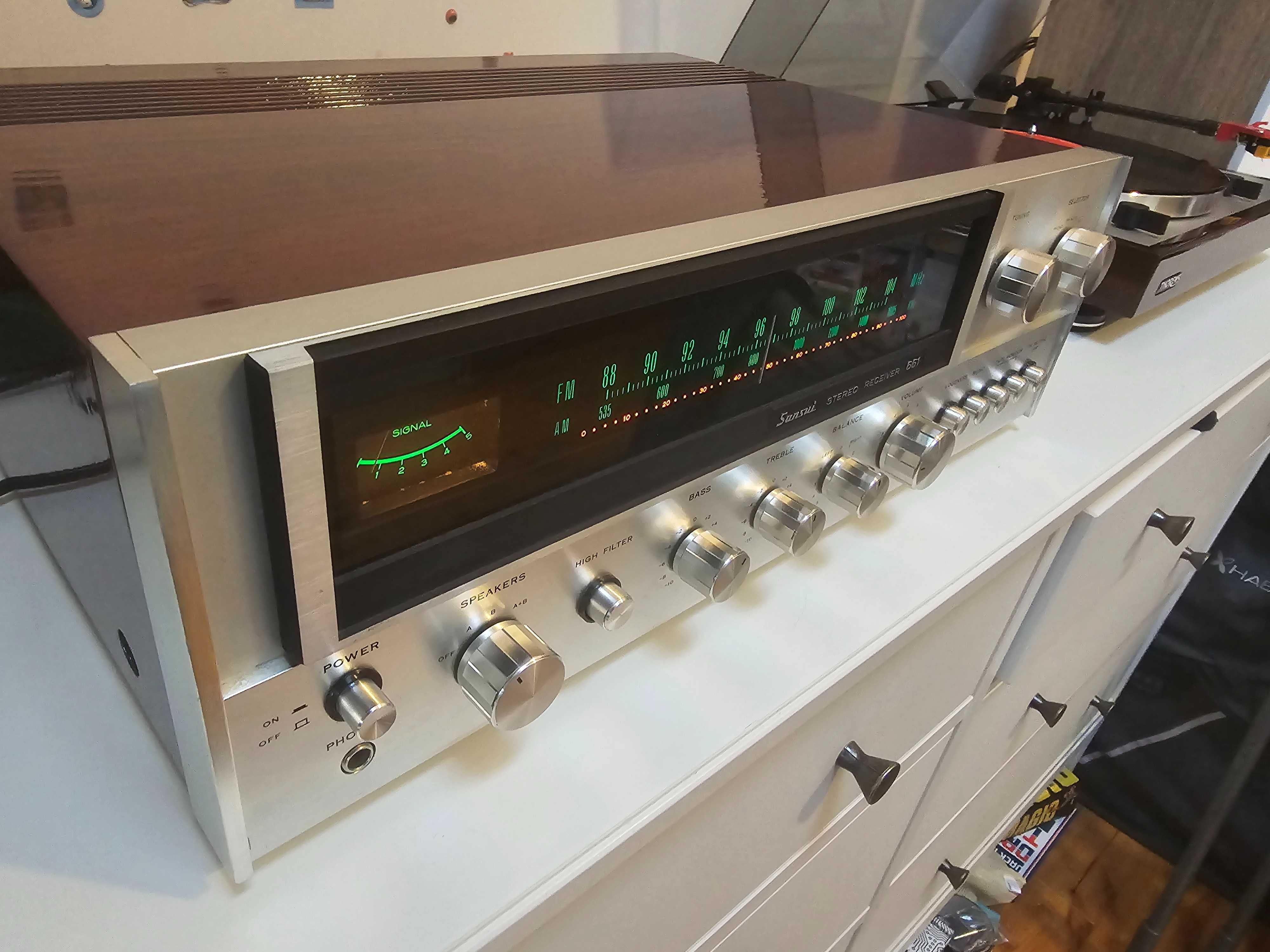 Sansui 661 Stereo Receiver - Stan techniczny i wizualny  - Super