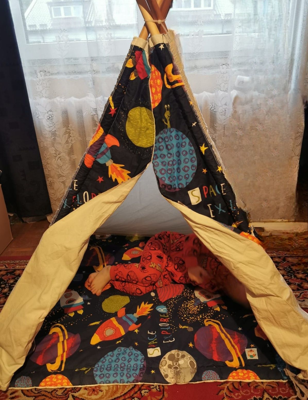 Tipi namiot do zabawy, baza :-)