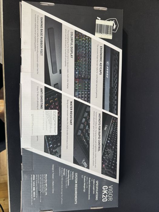 Клавіатура MSI Vigor (мембранна)