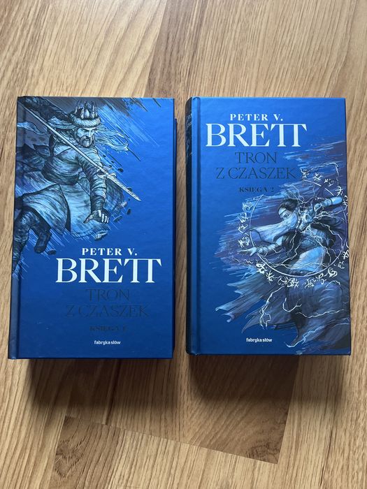 Tron z czaszek księga 1 i 2. Peter V. Brett