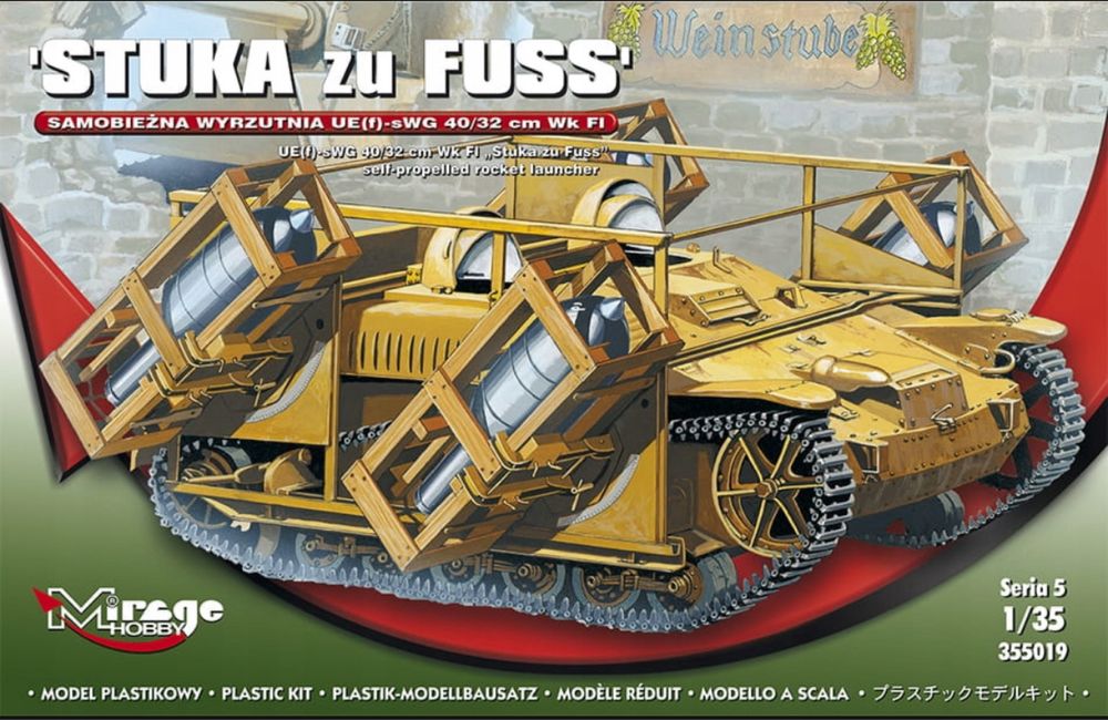 Model do sklejaniania MIRAGE 355019 UE(f)-sWG 'Stuka zu Fuss'