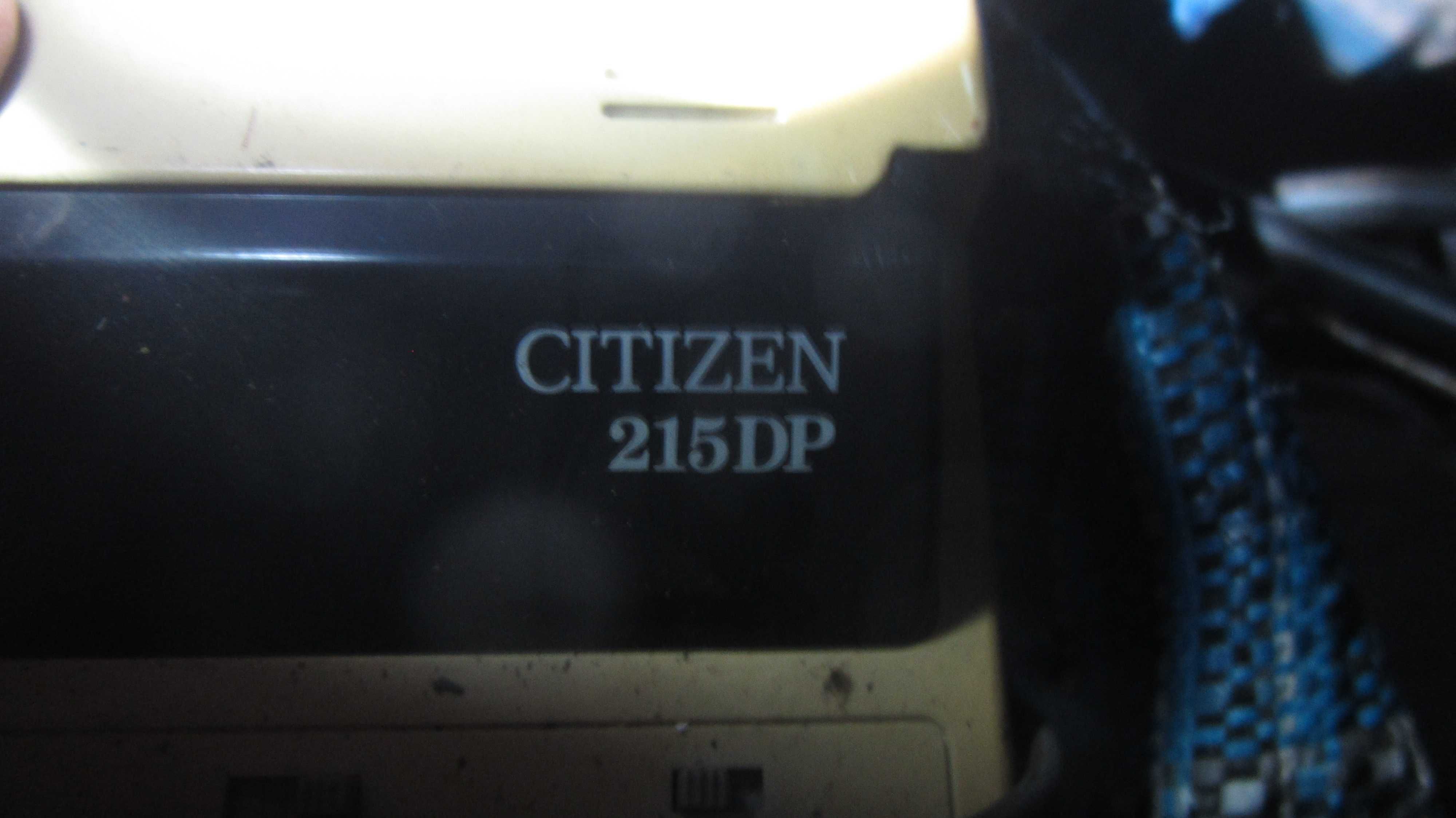 калькулятор печатающий  citizen 215DP