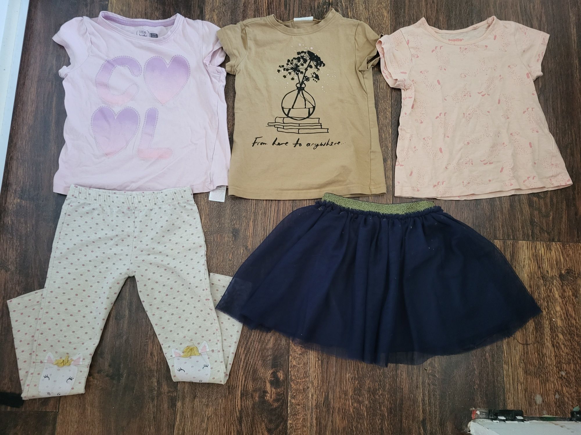 Zestaw paka koszulka koszulki krótki rękaw t-shirt 104 coccodrillo