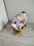 Myszka jeździk, bujak, pchacz dla dziewczynki, Kidsee Toys