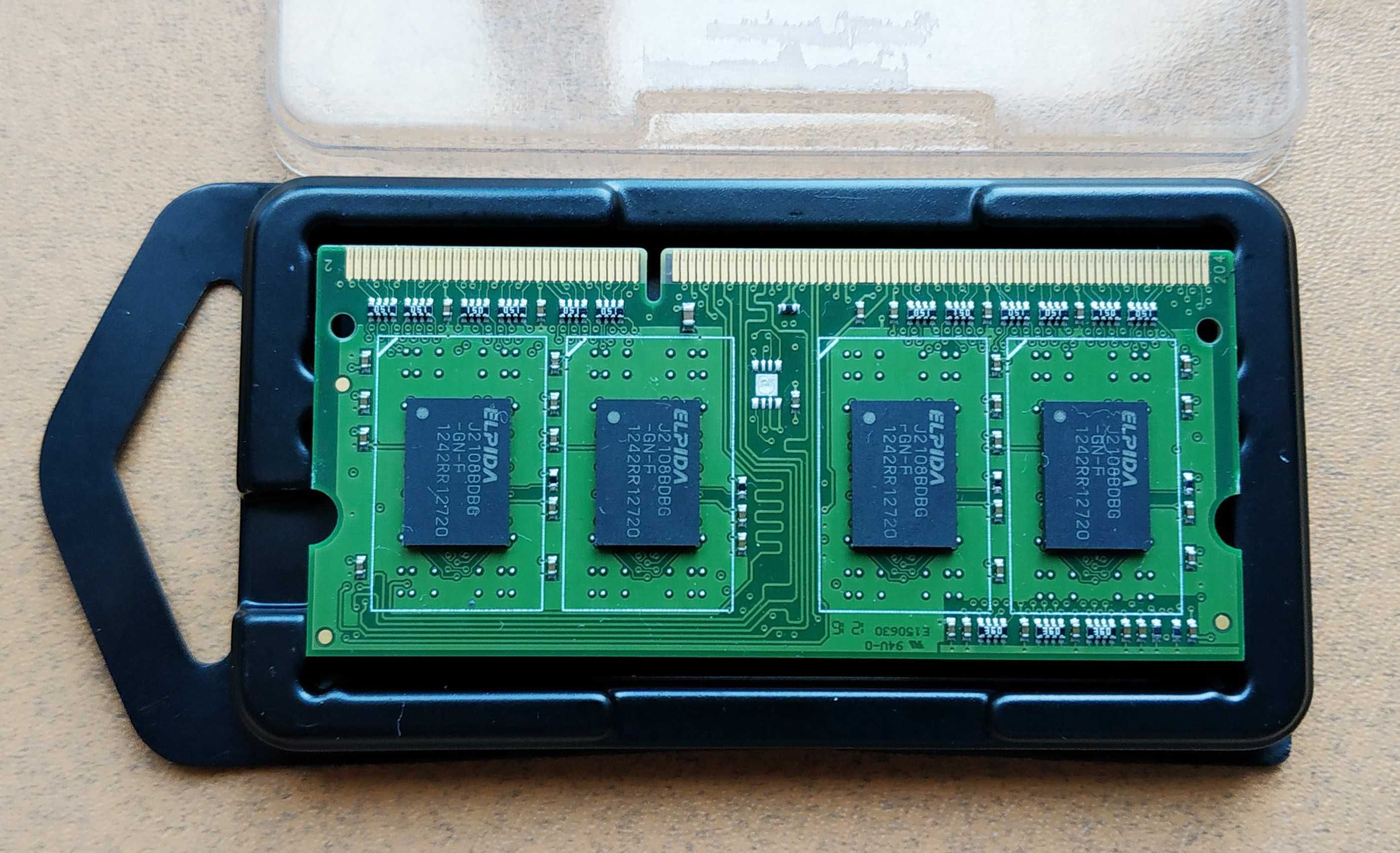 Память для ноутбука DDR3, 2gb, 1600 mHz, 1,5V гарантировано рабочая.