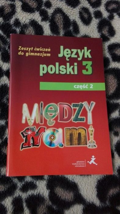 Między nami język polski 3 *NOWY* zeszyt ćwiczeń do gimnazjum część 2