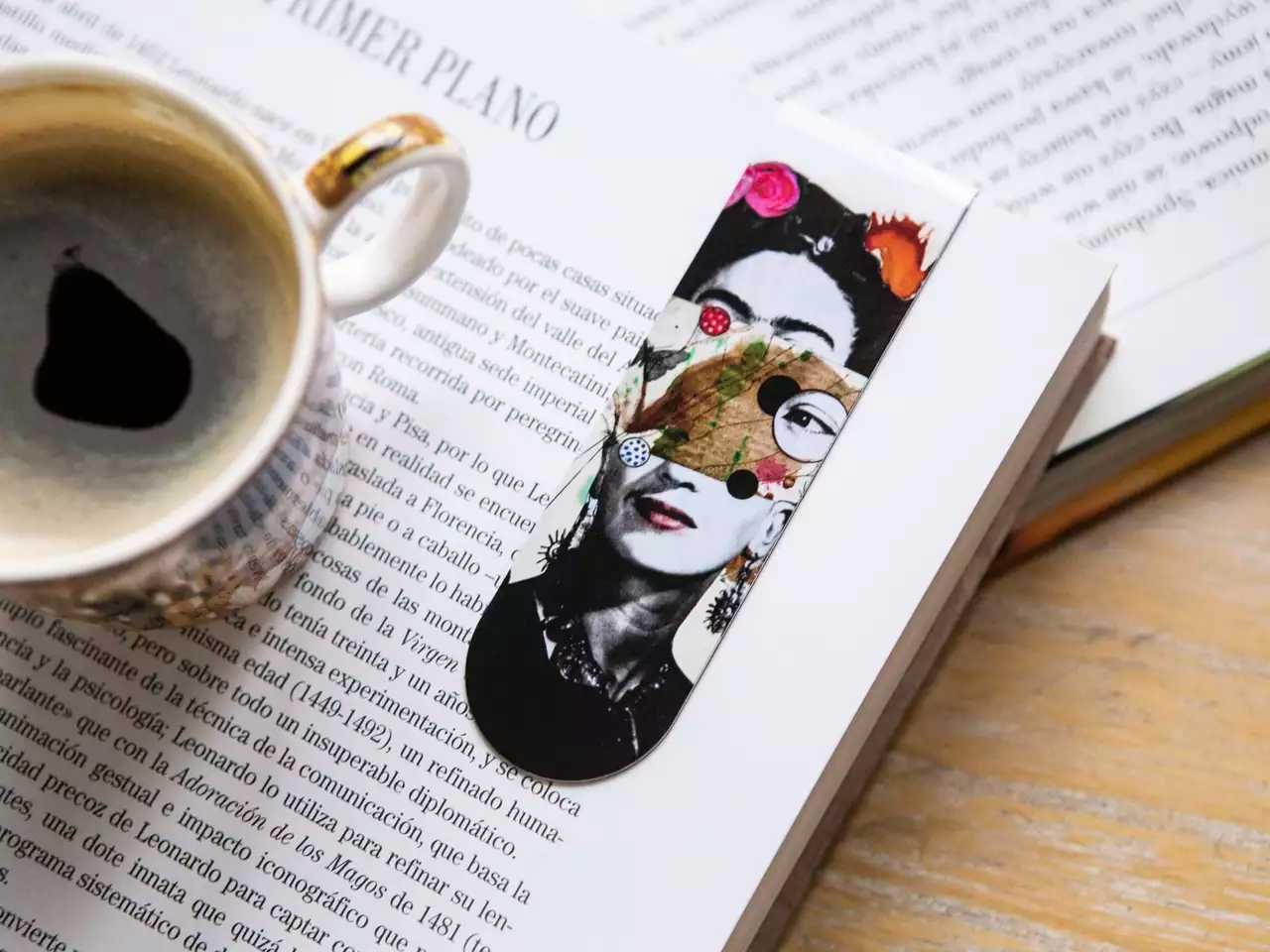 Frida Kahlo NOWA zakładka magnetyczna do książki proj. Loui Jover