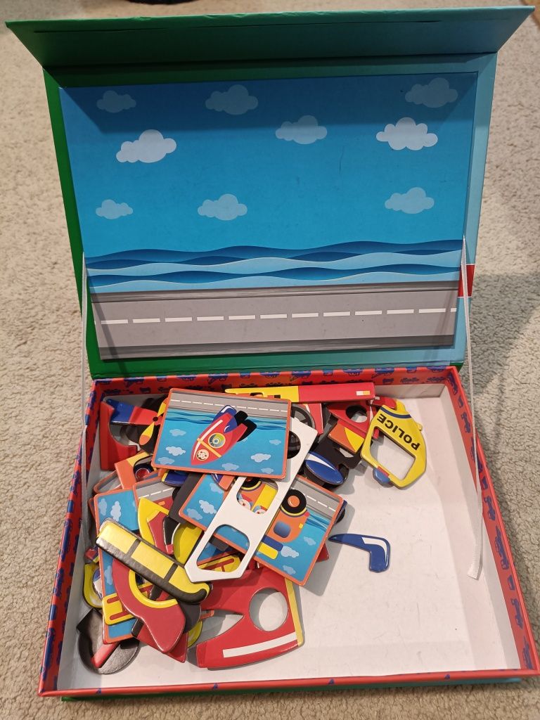 Magnetyczna układanka, puzzle magnetyczne