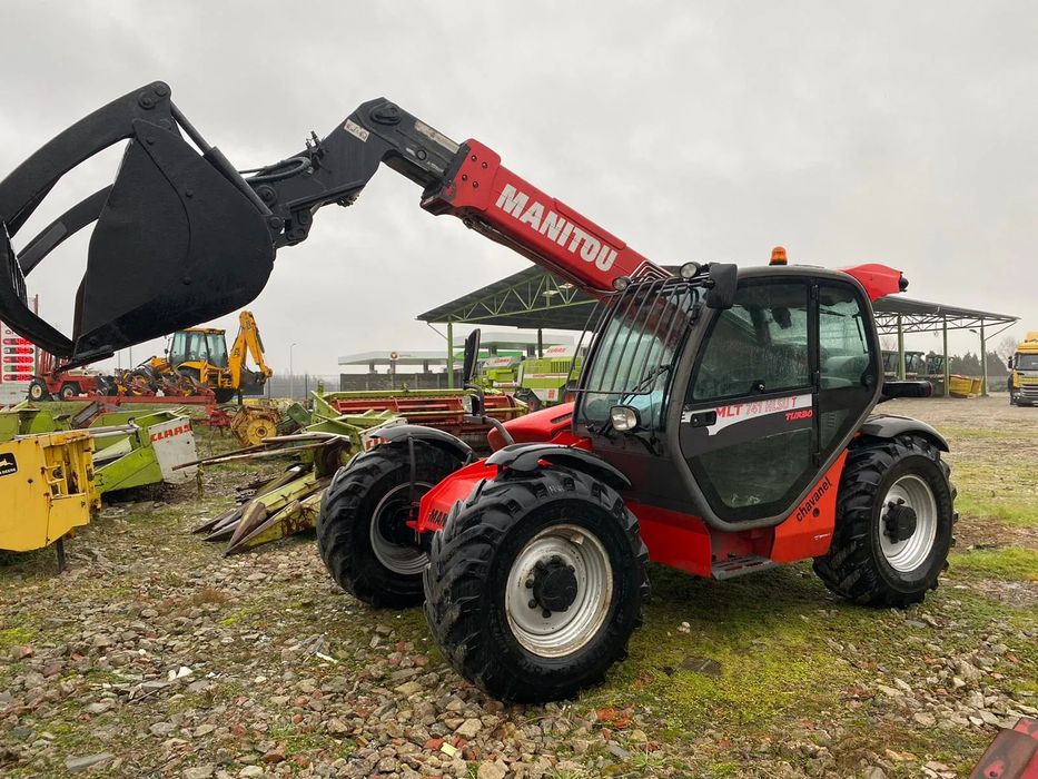 Manitou MLT 741 H  ładowarka teleskopowa Manitou 741 H