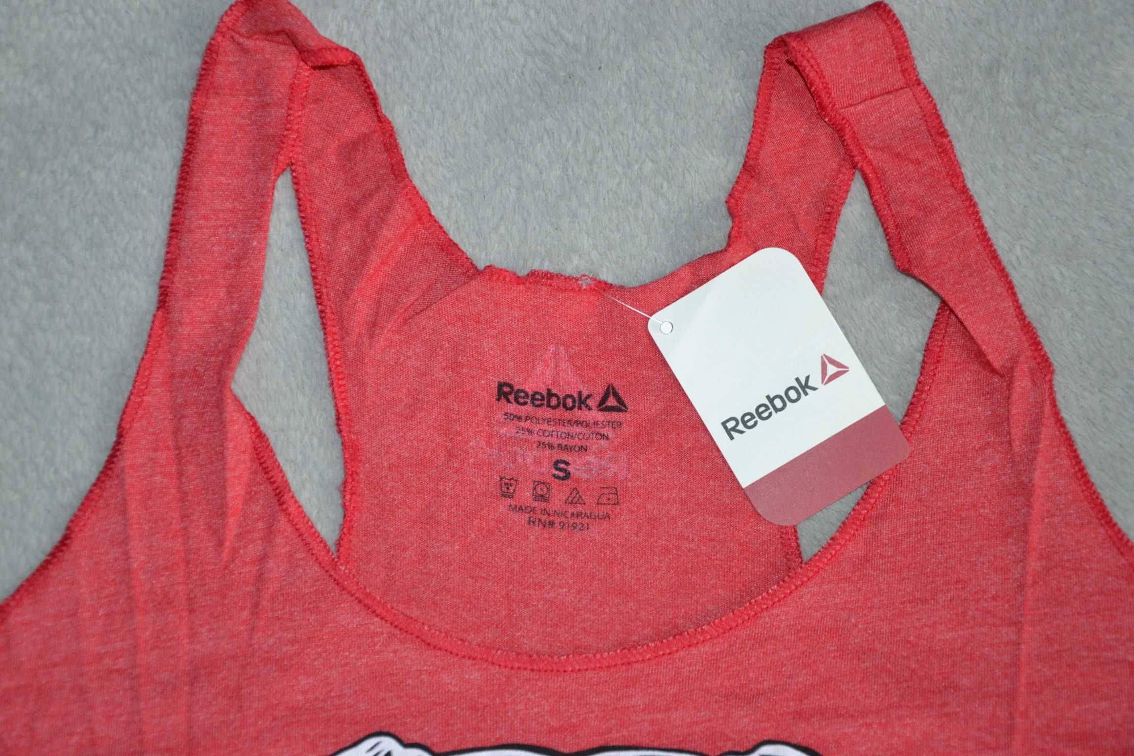 REEBOK LONDON Dog Tank Nowa Koszulka Damska S-M Oryginalna 100%