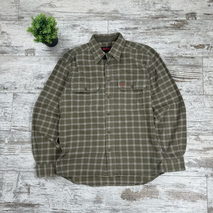 Фланелева сорочка fjallraven