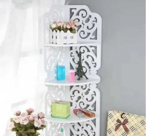 Полиця стелаж пластикова у ванну (80*20*20см). Стелаж для дрібниць.